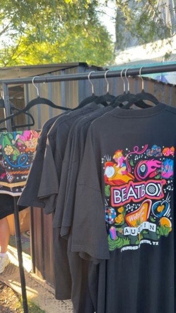 BeatBox's Austin tees.