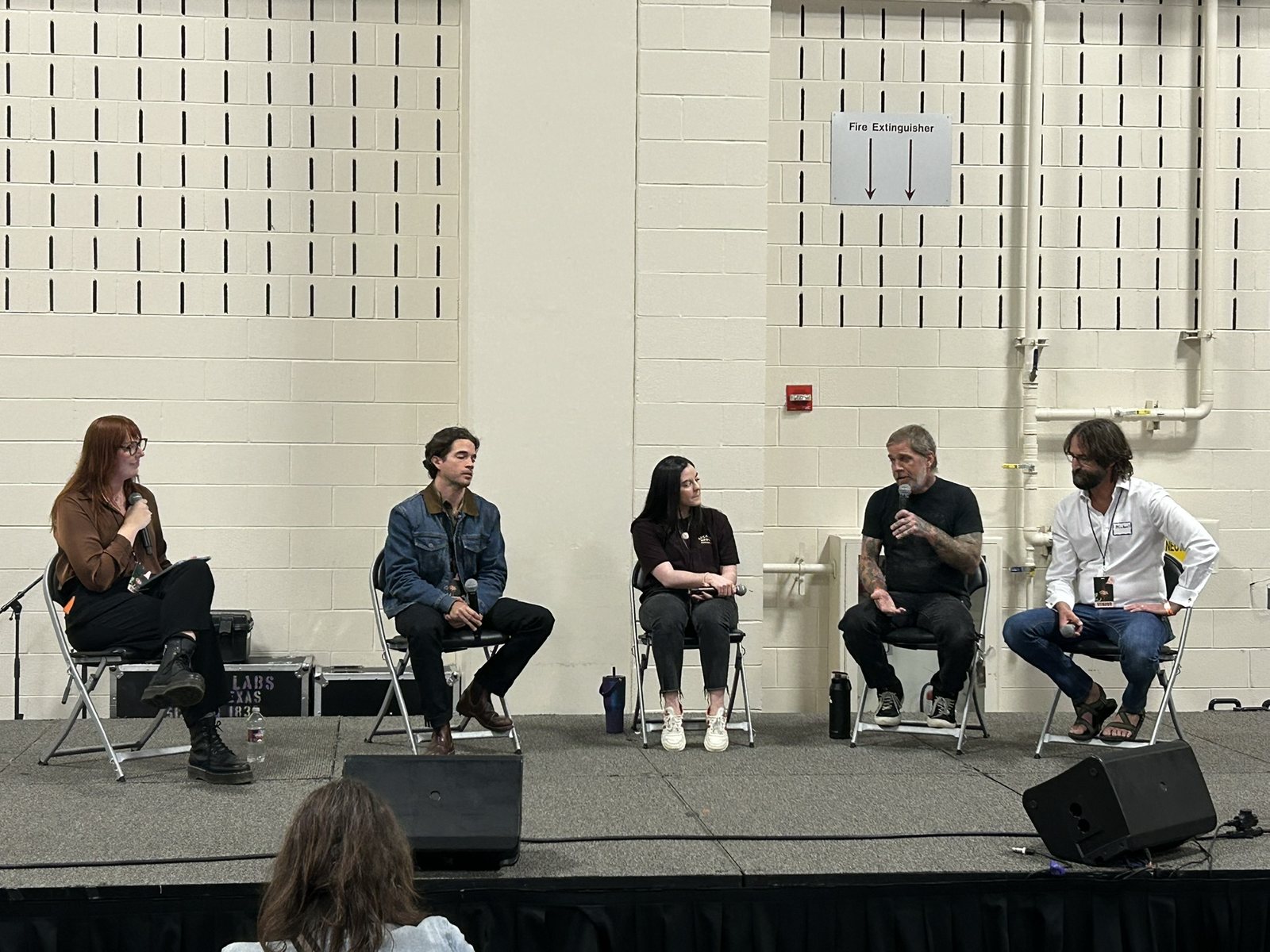 Coffee Convos, the festival's panel stage.