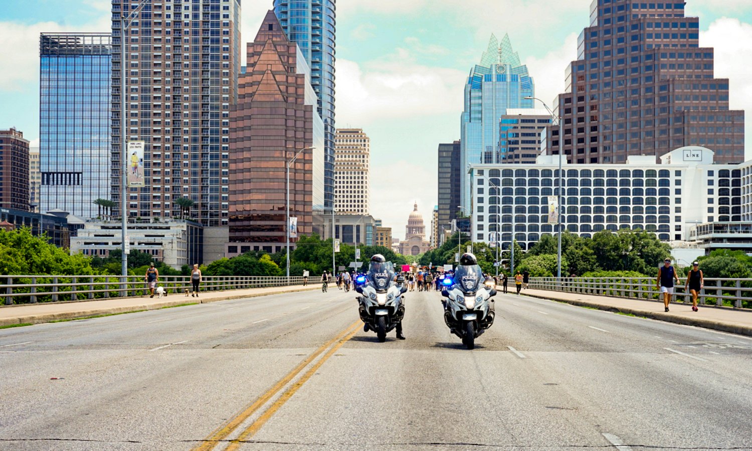 Congress Ave, where Williams sets up its free fan zone at 800 Congress. Photo: Megan Bucknall / Unsplash
