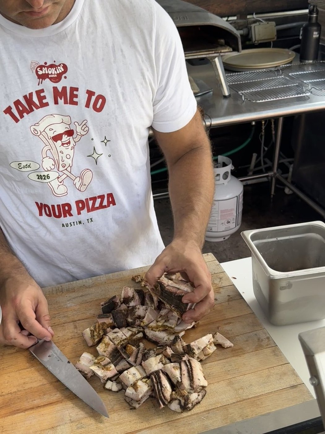 Every topping is made in house, smoke included.